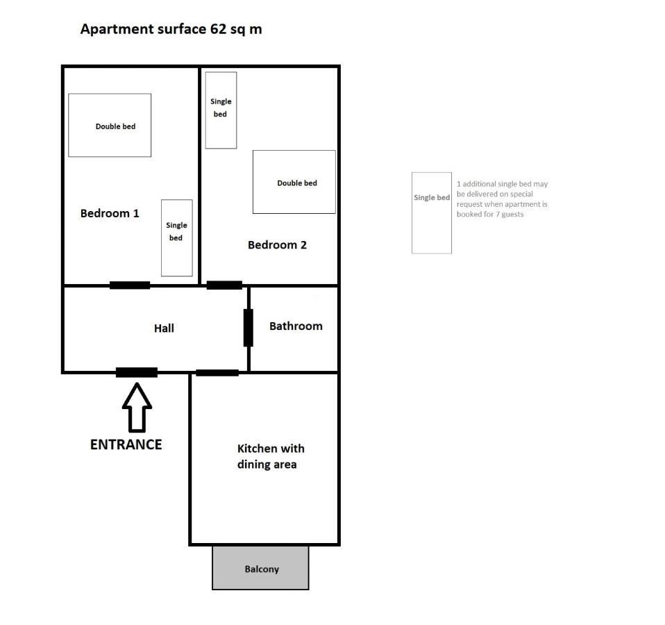 Green Yard Apartment Krowoderska Street 克拉科夫 外观 照片